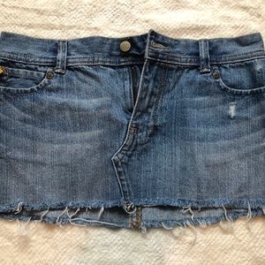 Hollister Jean skirt